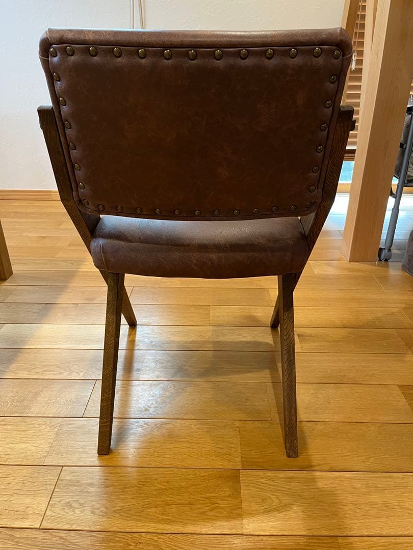 【秋桜】①テーブル:クラッシュゲート　ダイニングテーブル＆チェア4脚セット