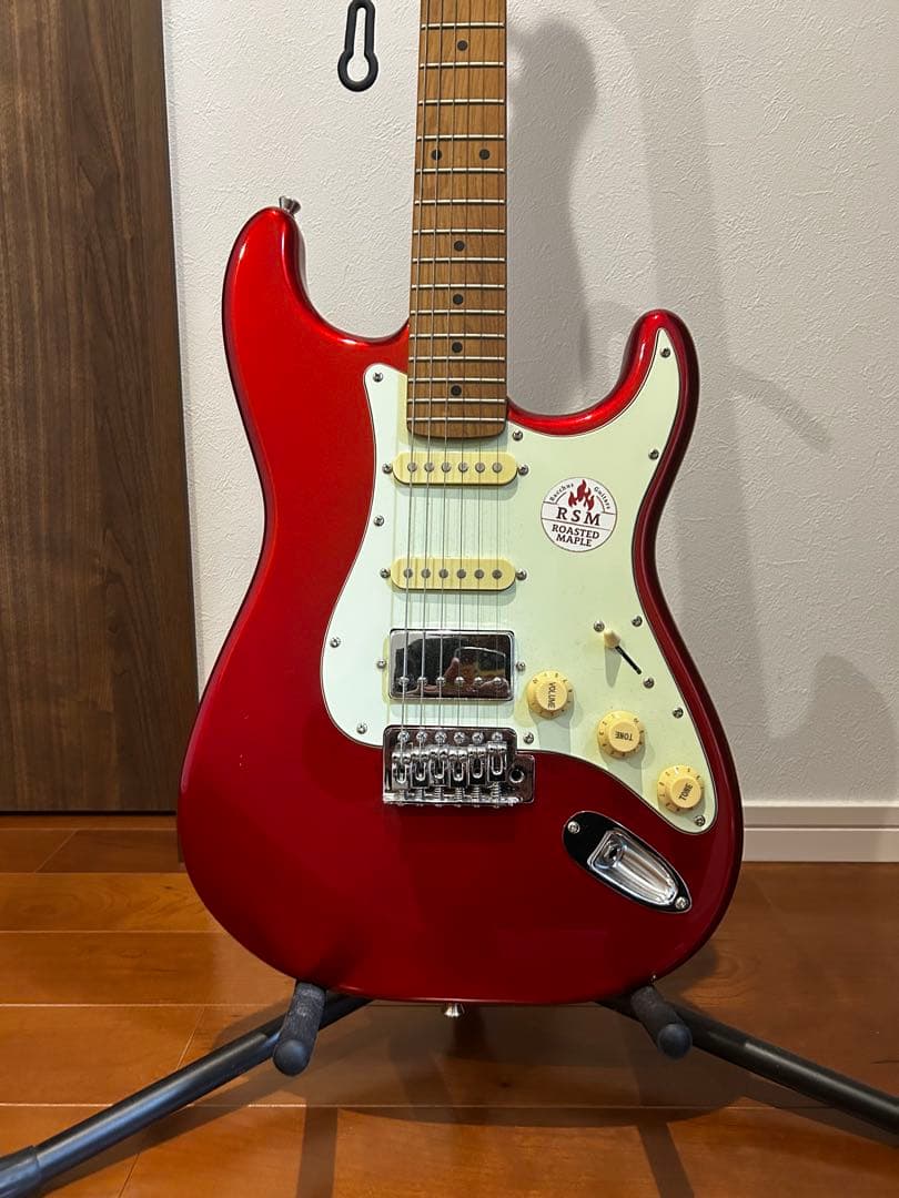 Bacchus エレキギター レッド