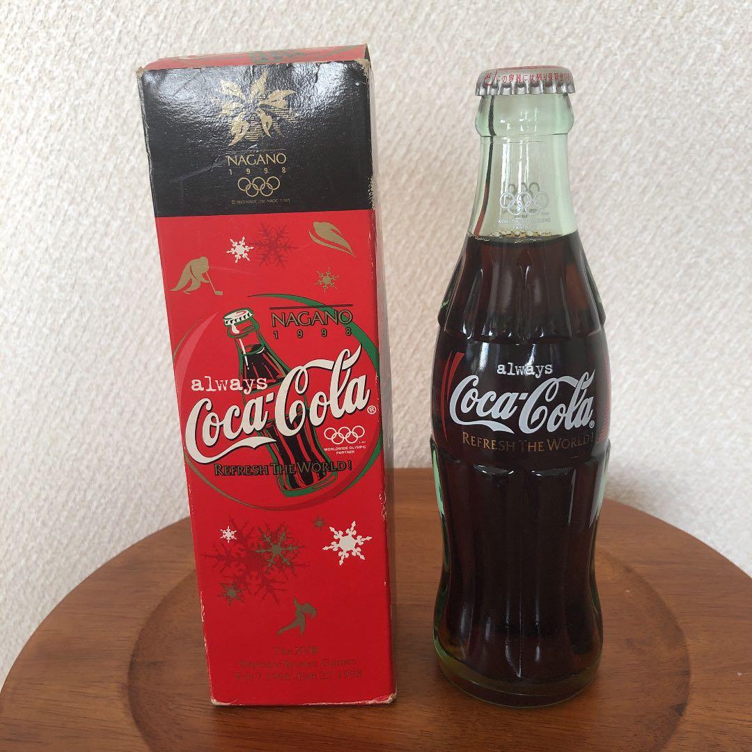未使用】コカコーラ1998年長野オリンピック記念ボトル - メルカリ