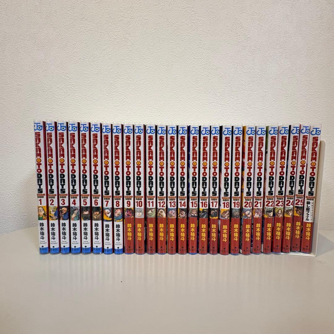 SAKAMOTO DAYS 全25巻 公式ファンブック セット 一部初版帯付き品
