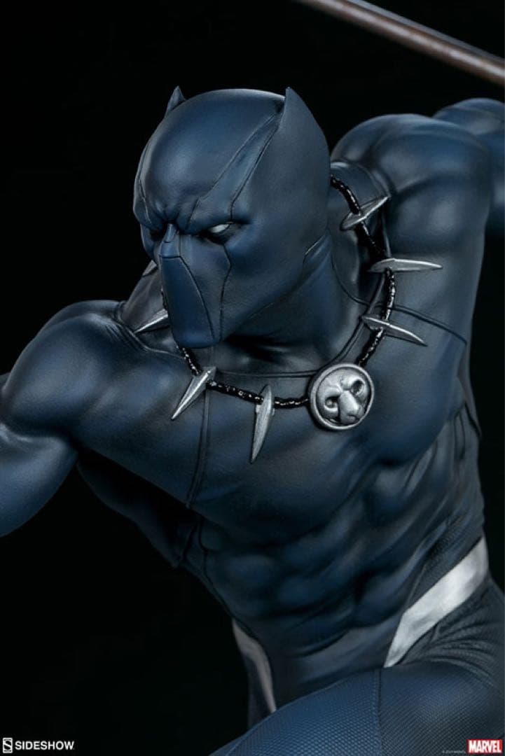 サイドショウ アベンジャーズ アッセンブル ブラックパンサー 1/4 スタチュー