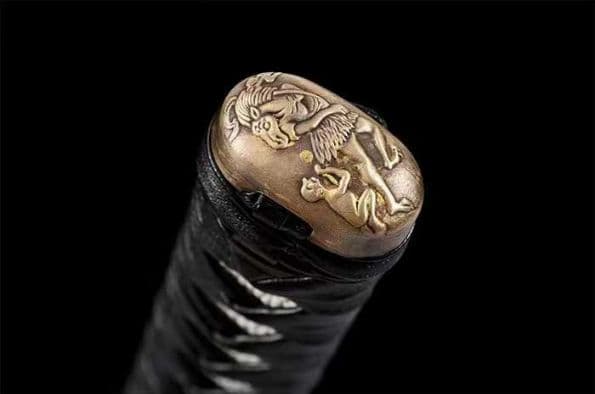 【魑魅武士刀】古兵器 刀装具 日本刀　模造刀 居合刀 武士道 鑑賞用 美術刀