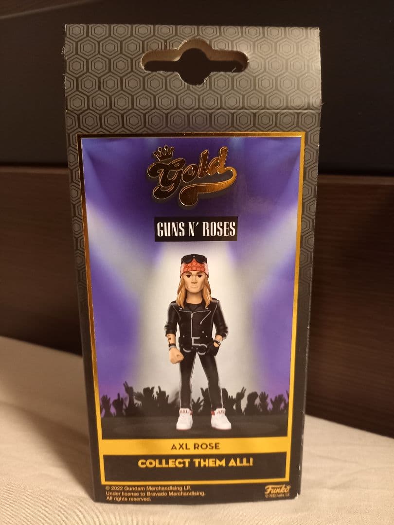 ファンコ　ゴールド　5(約12cm)　ガンズ・アンド・ローゼズ　アクセル・ローズ
