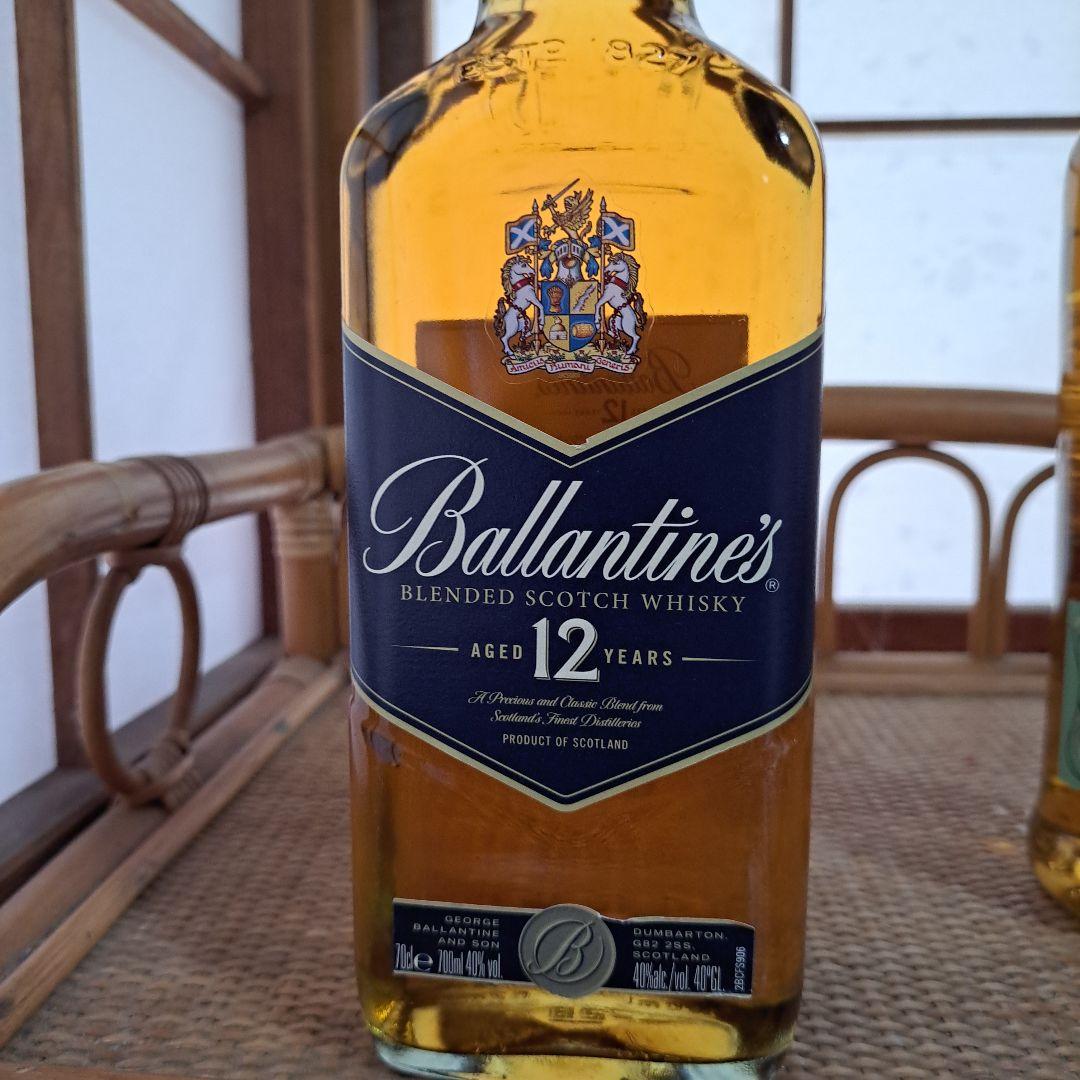 Ballantine's 12年 、デュワーズ8年、セット Ballantine's 12年