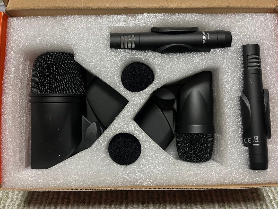 TASCAM TM-DRUMS マイクセット