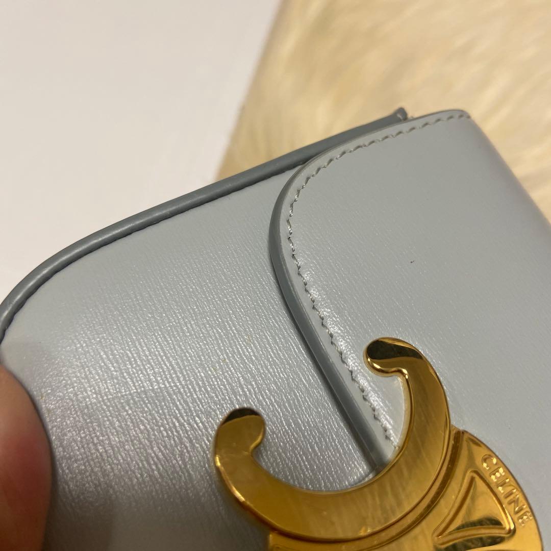 riセリーヌCELINE ミニクロード　ショルダーバッグ　トリオンフ