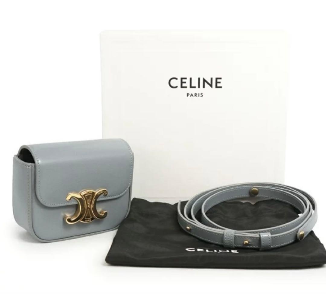 riセリーヌCELINE ミニクロード　ショルダーバッグ　トリオンフ