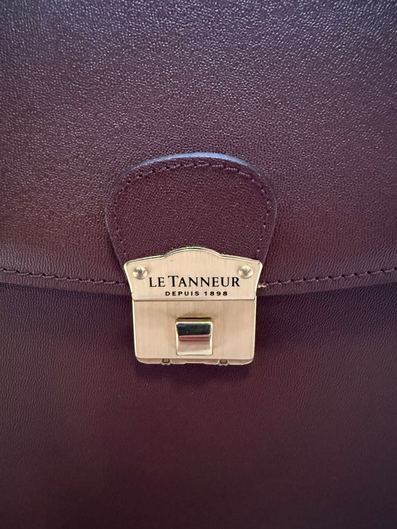 【美品】LE TANNEUR ルタヌア 1898年 本革 ハンドバック ビジネス