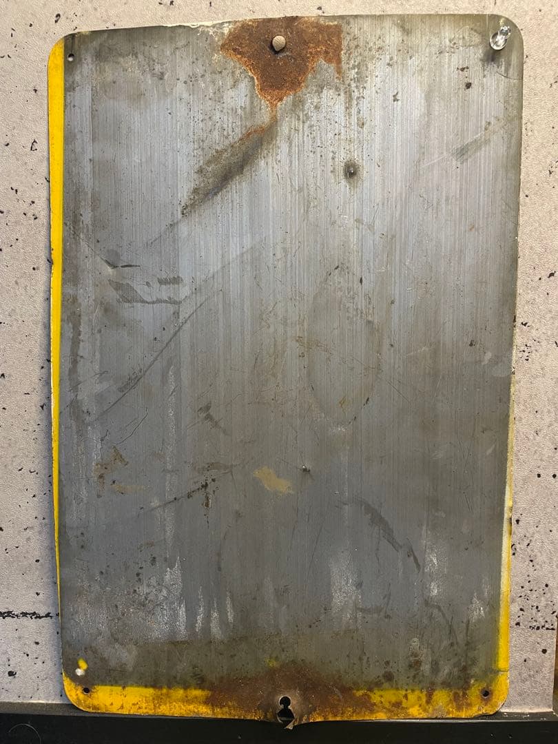 ヴィンテージ看板】CAUTION CHILDREN PLAYING 標識