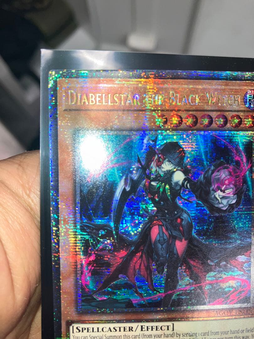 【遊戯王】黒魔女ディアベルスター　クオシク　英語　EU版