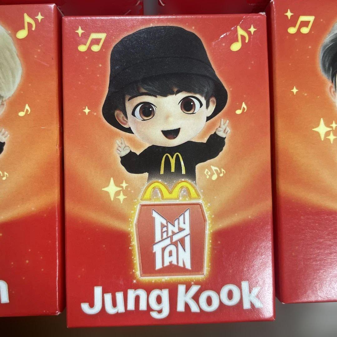 【韓国限定】BTS TinyTAN マクドナルド ハッピーセット 全セット