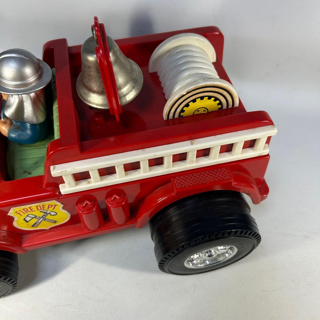 昭和レトロ　ヨネザワ　ビッグマシン　消防車