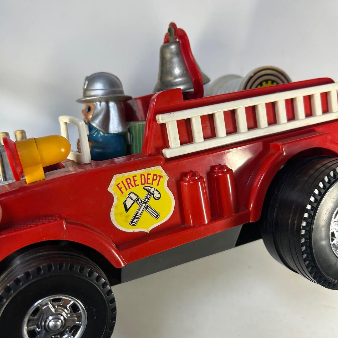 昭和レトロ　ヨネザワ　ビッグマシン　消防車