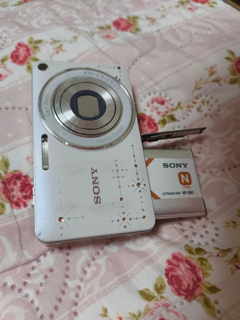 SONY ☆ソニーセイバーショット カメラUSED☆DSC-W350D ホワイト