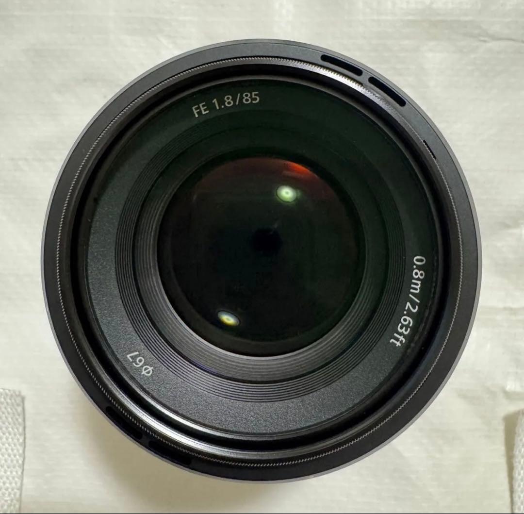 SONY FE85mm f1.8 おまけレンズフィルター付き SEL85F18 - メルカリ