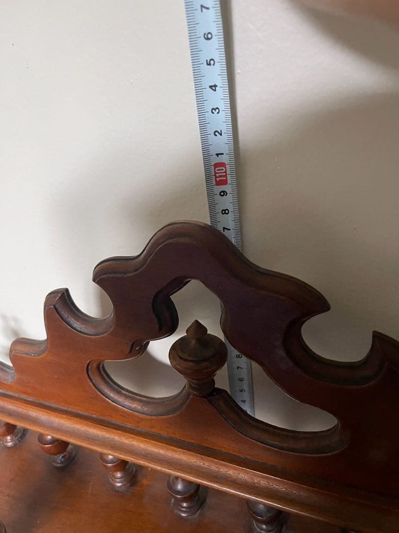 か6】70 フランスアンティーク ナポレオンシェルフ 棚