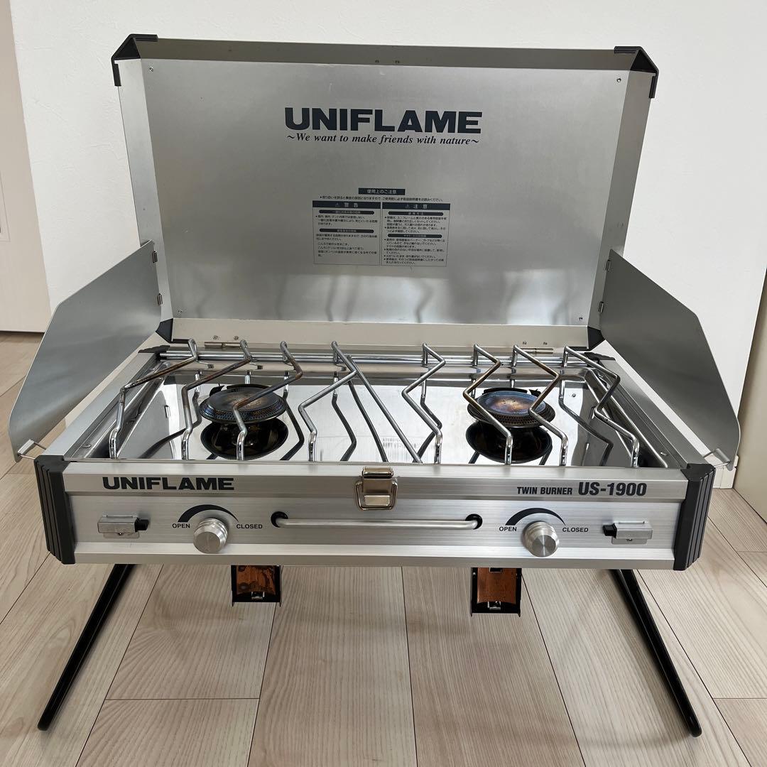 UNIFLAME ツインバーナー US-1900 UNIFLAME（ユニフレーム） ツーバーナー ツインバーナー US-1900