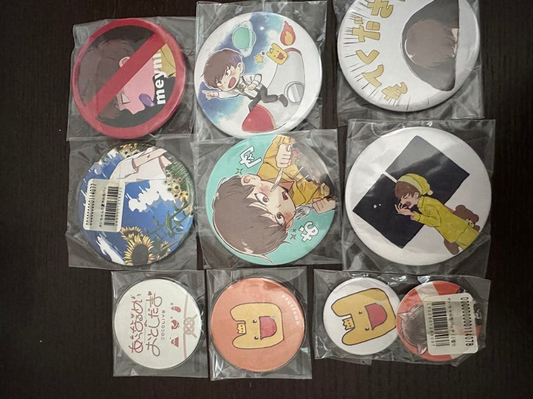 めいちゃん 缶バッジセット