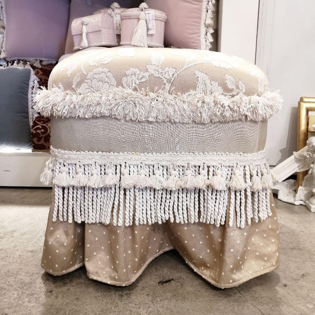 Φ【美品】ジェニファーテイラー Heirloom オットマン フットスツール ②