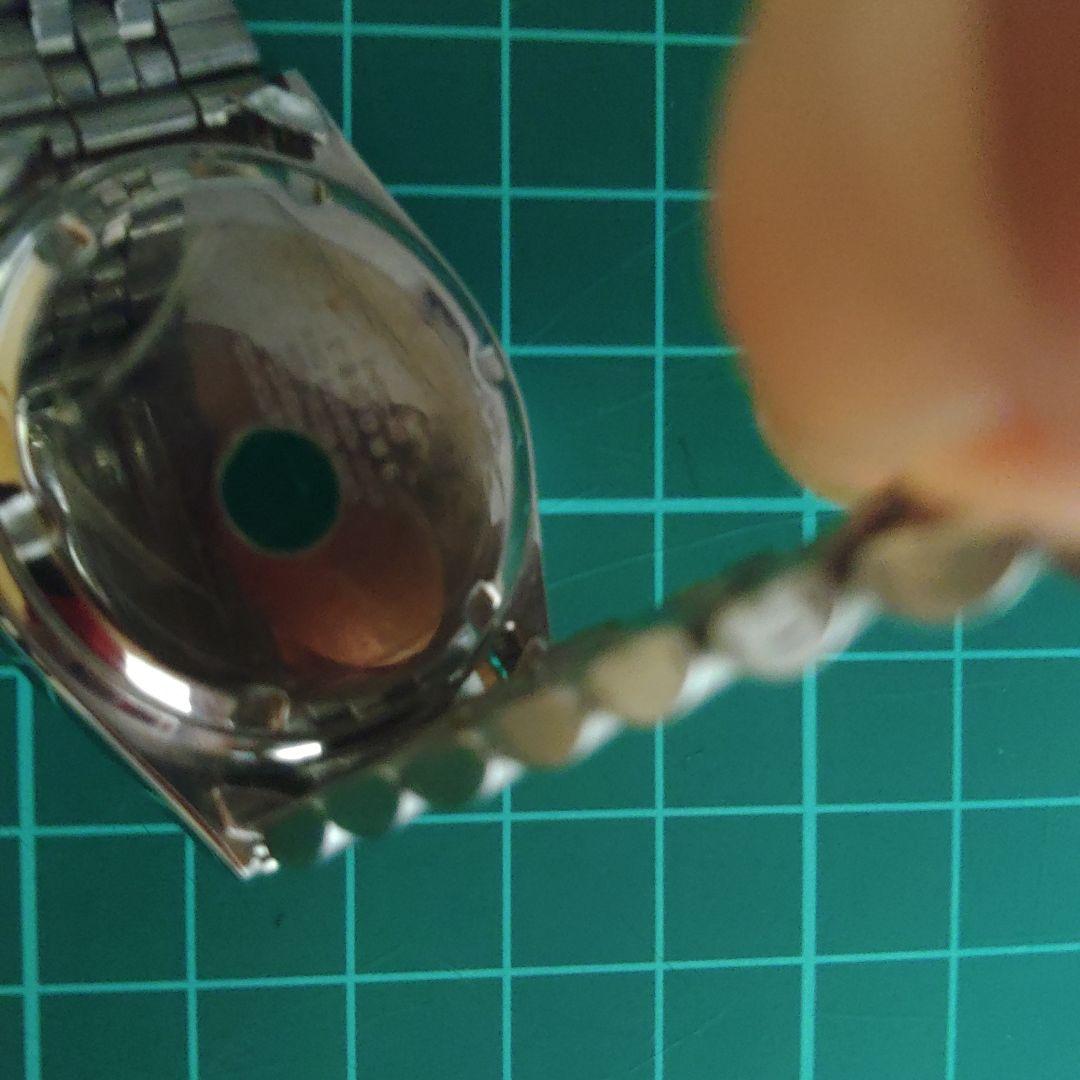 ミ*ー様 電池交換済シチズン アナログ腕時計 コンビ　フルーテッドベゼル