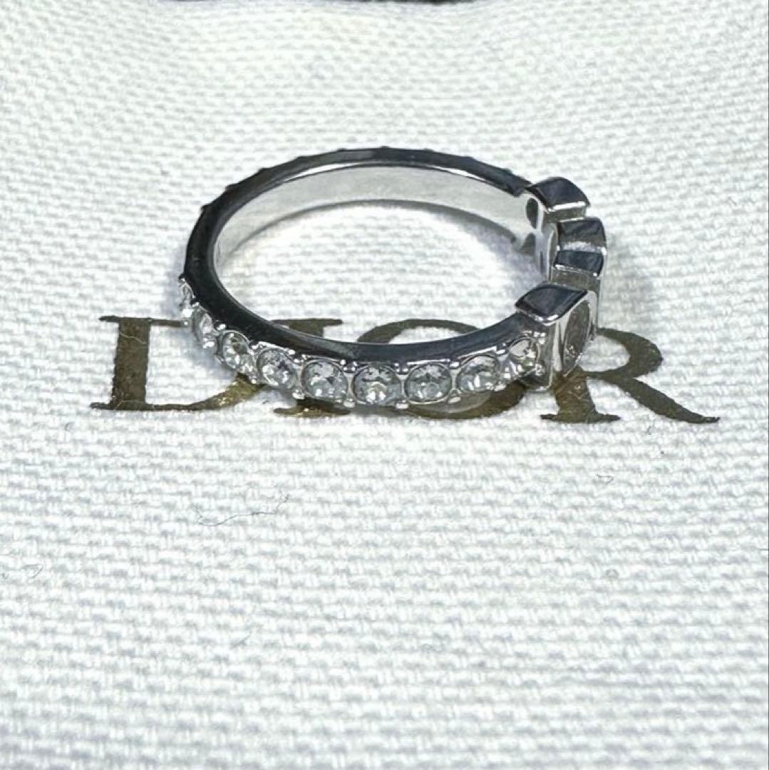 Dio(r)evolution リング　メタル & クリスタル　シルバー　M