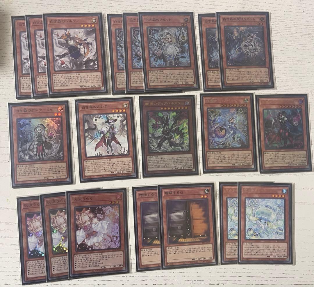 遊戯王 罪宝白き森ディアベルデッキ