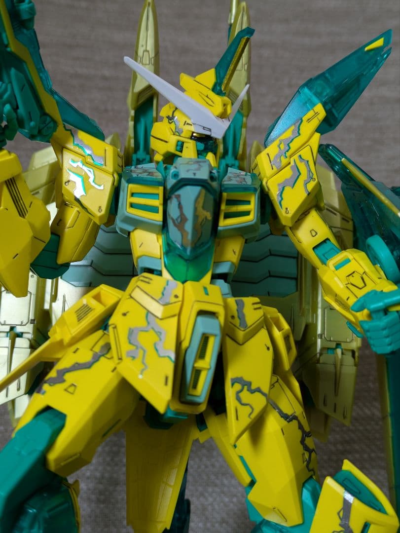 MG ジャスティスガンダム クロス コントラスト カラーズ クリア