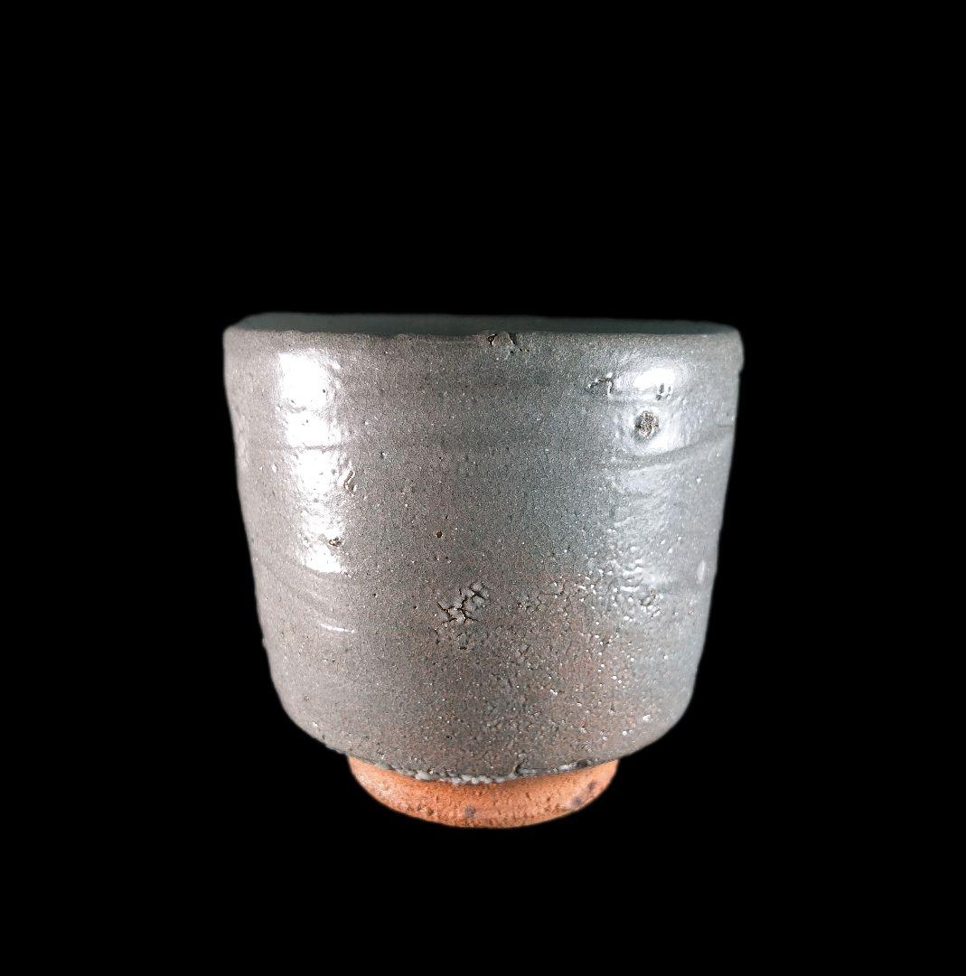 唐津焼 丸田宗彦 絵唐津ぐい呑 共箱、共布、栞あり #ぐい呑み #丸田宗彦