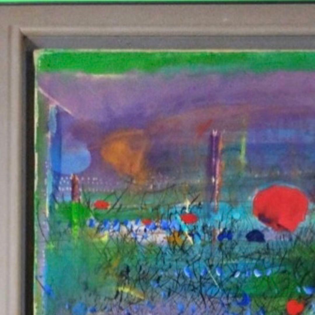 植松眞治「ローマにて」油彩 抽象画 額59×59cm 真作保証 送込 - メルカリ