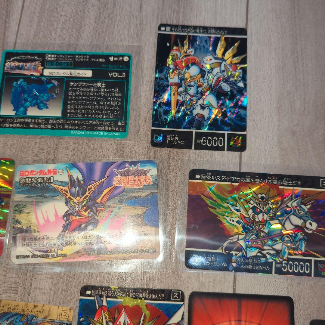 ガンダム　カードダス　カード　レトロ　トレカ　外伝　まとめ売り　ごちゃまぜ