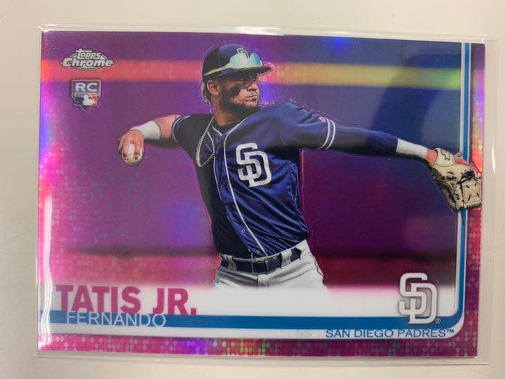 その他 topps chrome 2019 Fernando Tatis pink Fernando Tatis Jr. [Pink Refractor] #54 Prices | 2019 Topps Chrome