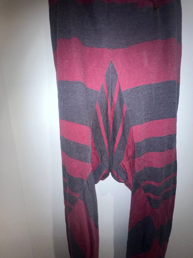 Vivienne Westwood 縞柄 サルエルパンツ Vivienne Westwood MAN