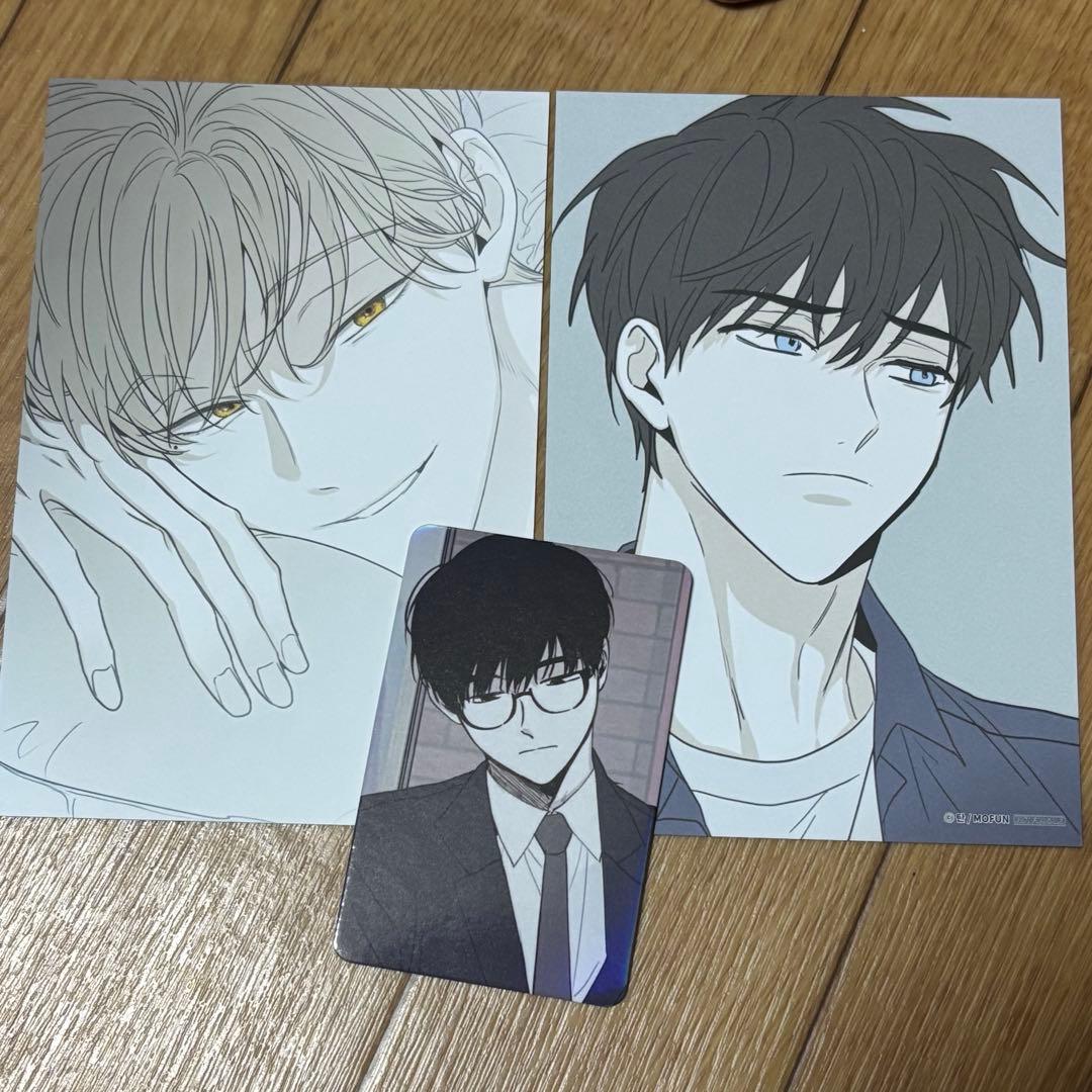 韓国bl チェックメイト 特典 ポストカード 2枚 ボーイズラブ ポスト