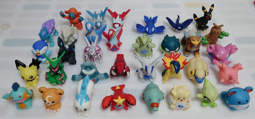 2000年代ポケモンキッズ 指人形 34体セット