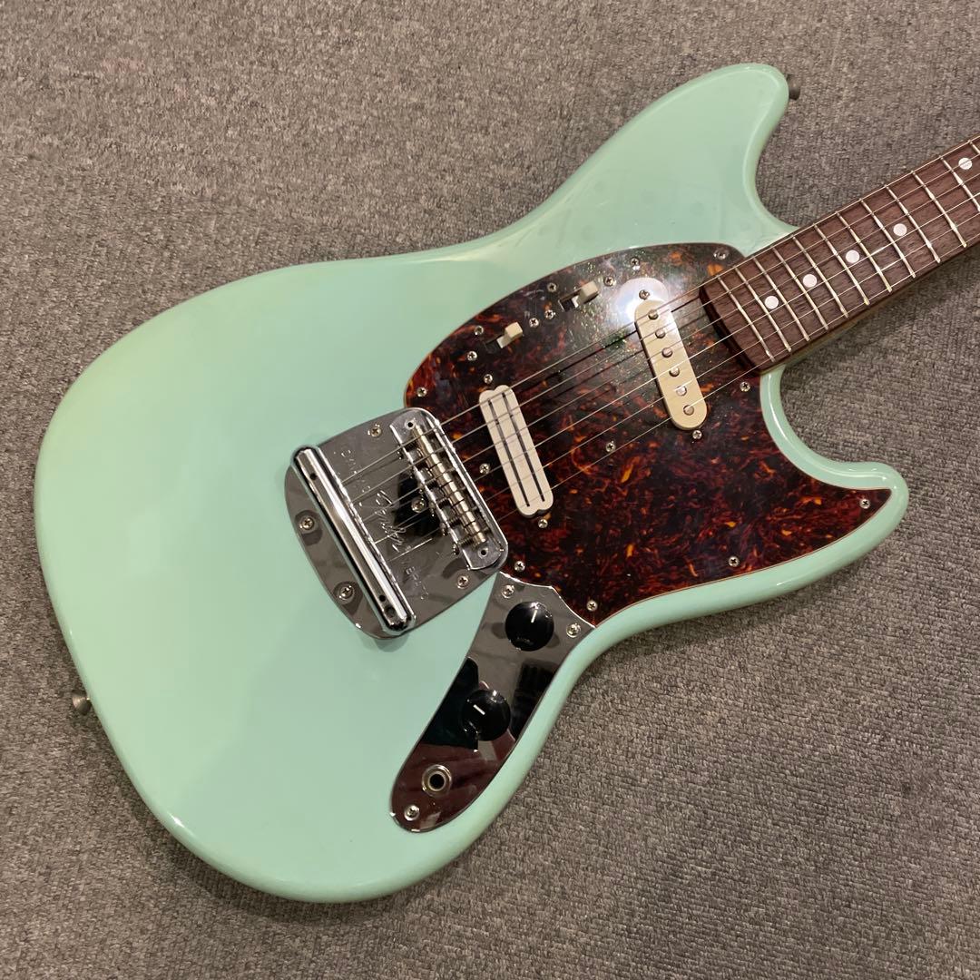 フェンダー ムスタング エレキギター ピックアップ換装 ギグバック付