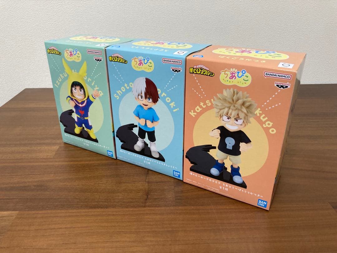 ヒロアカ 僕のヒーローアカデミア ちあぴこ 3体セット 僕のヒーロー