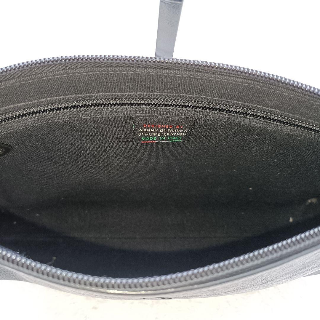 ✨️美品✨️イルビゾンテ　ショルダーバッグ　ハンドバッグ　2way　ネイビー