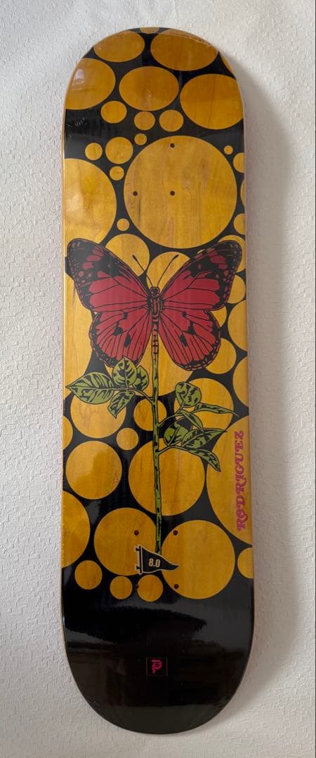 新品 Primitive プリミティブ スケボー用デッキ　8インチ