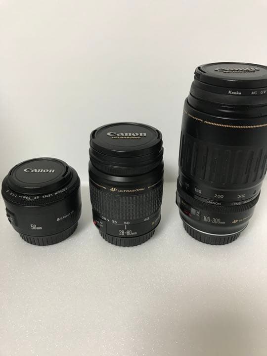 Canon EOS 7D Mark II 標準&望遠&単焦点トリプルレンズセット