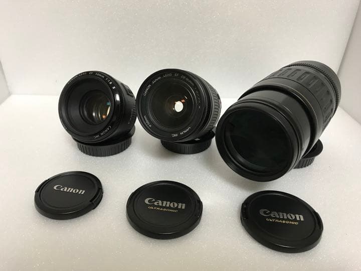 Canon EOS 7D Mark II 標準&望遠&単焦点トリプルレンズセット