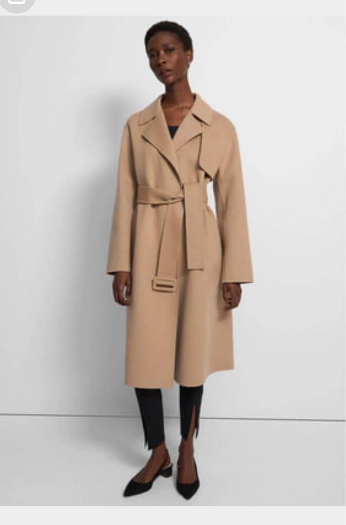 Theoryセオリー22-23 ダブルフェイスコートMサイズ