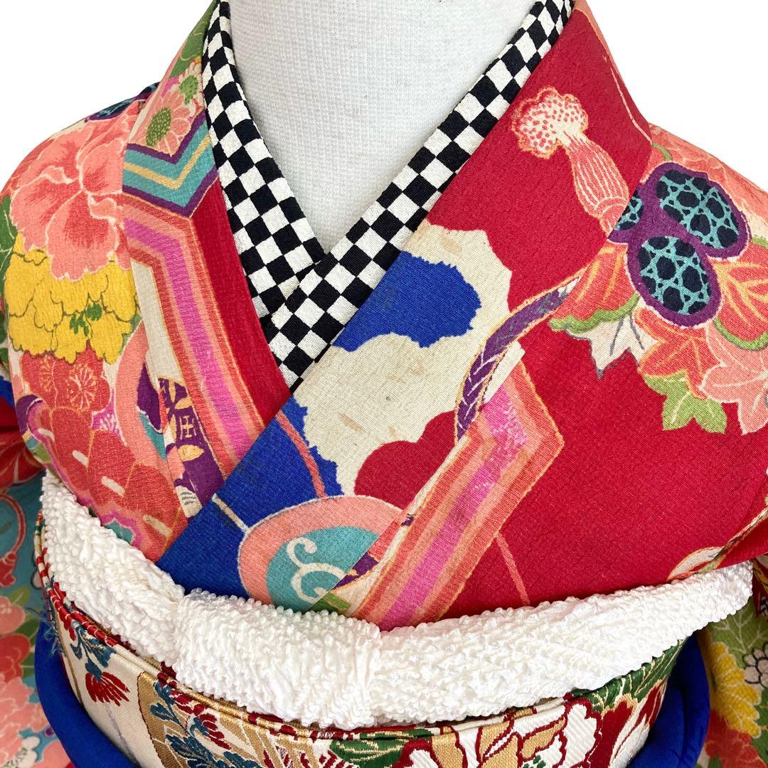 ★ゆうです★アンティーク女の子 子供着物 七五三 アンティーク着物 NO5