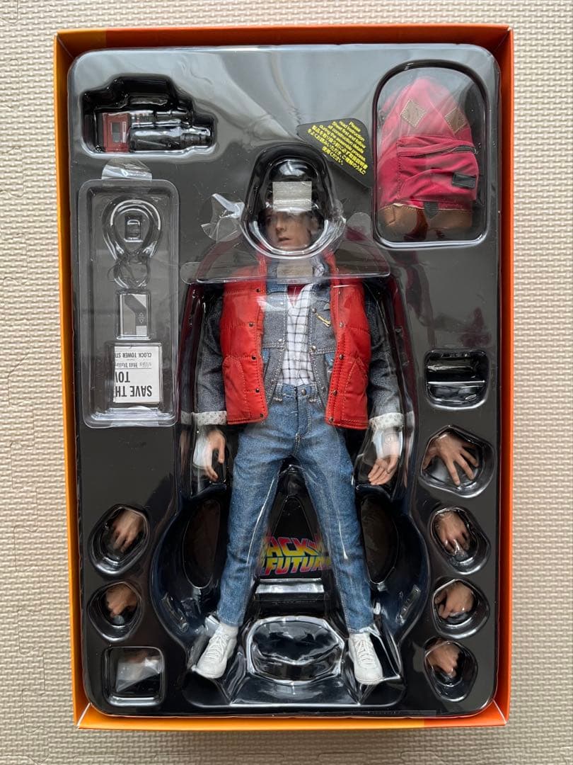 【ホットトイズ】ムービーマスターピース　マーティ・マクフライ
