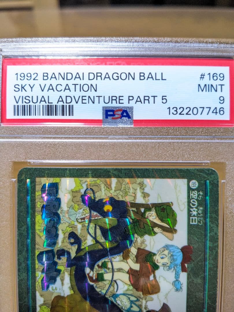 PSA9】ドラゴンボールカード ビジュアルアドベンチャー 空の休日 PSA 9