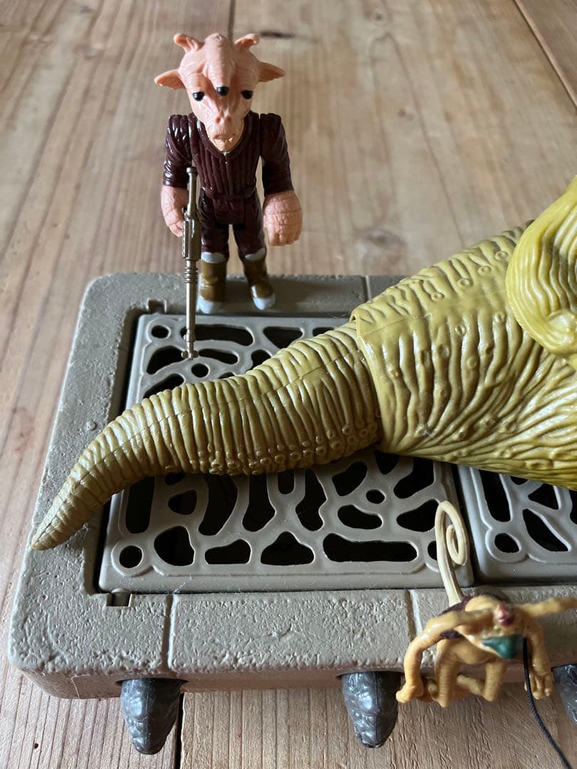 オールドケナー スターウォーズ ジャバ 玉座 おまけ Ree Yees