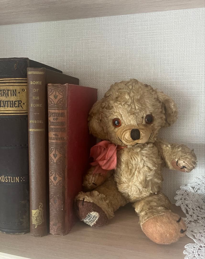 ヴィンテージチーキー　PEGdタグ　ヴィンテージテディベア　メリーソート