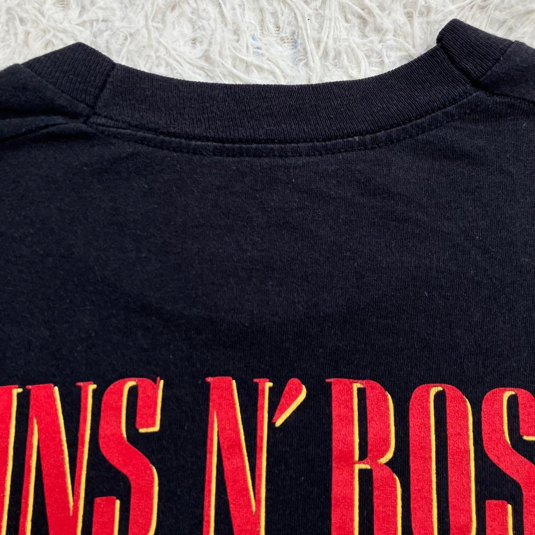 《90s美品珍品人気早い者勝》ガンズアンドローゼズバッドアップルズtシャツ