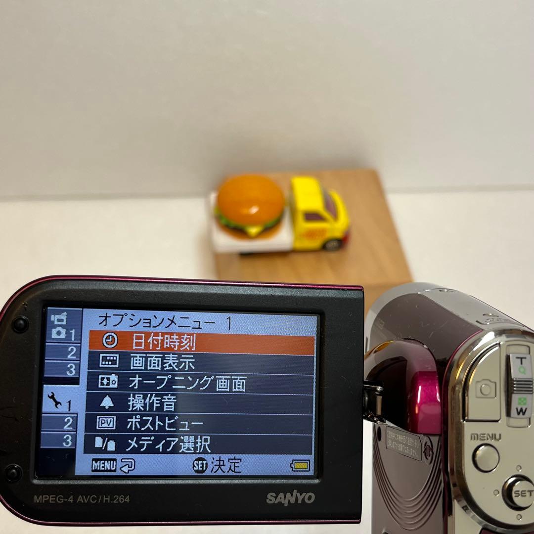 ⭐️良品美品⭐️SANYOデジタルムービーカメラXacti DMX-CG110(R)