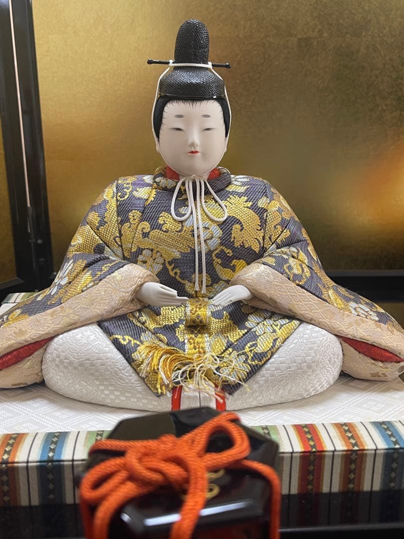 原米州　雛人形セット　人間国宝