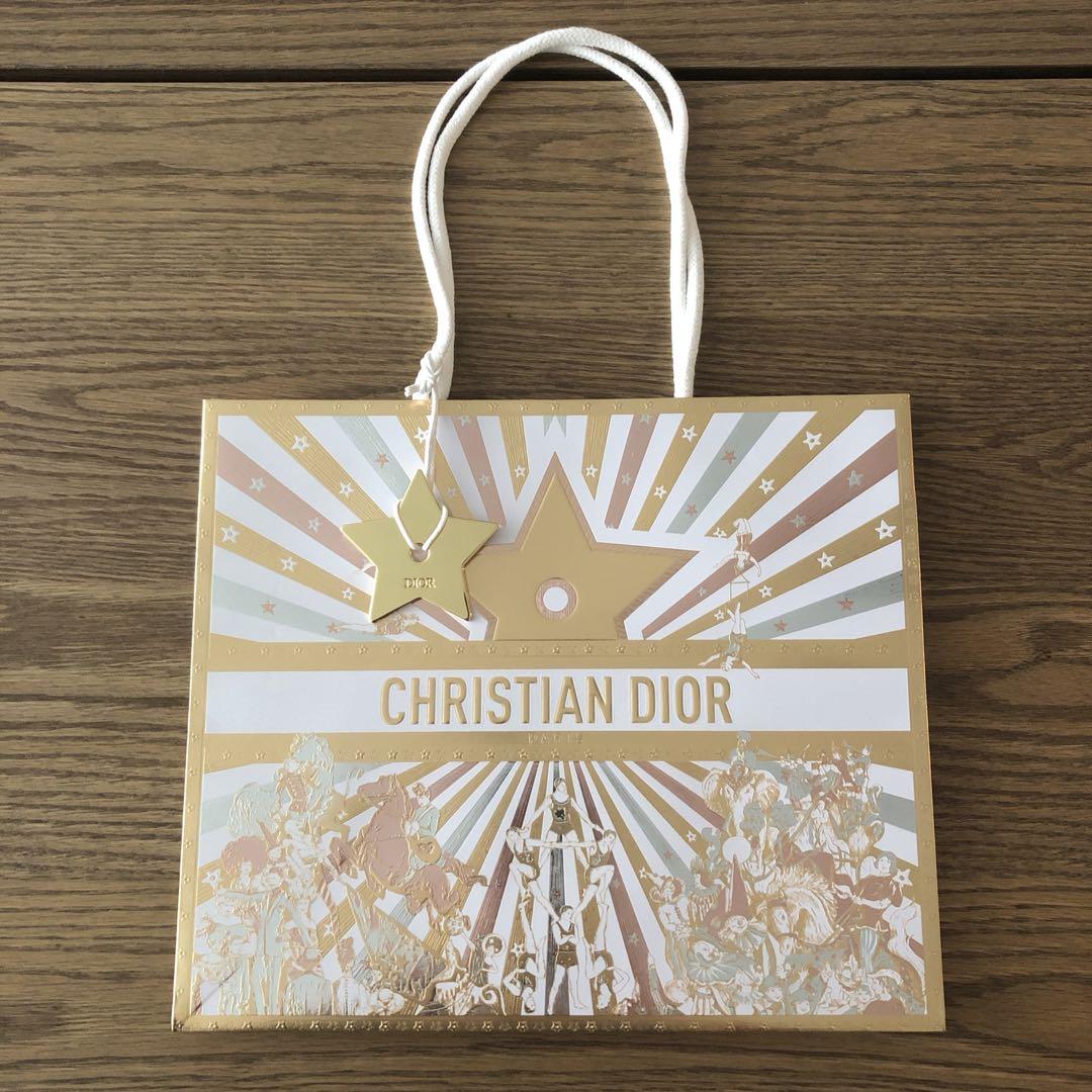 ディオール 2025ホリデー限定 ショッパー チャーム付き クリスマス